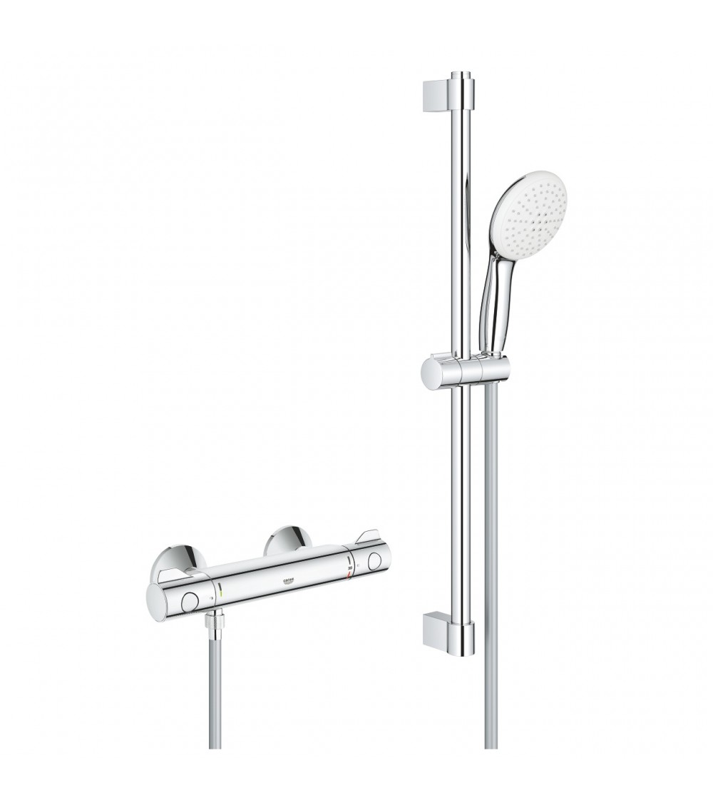 CONJUNTO DE DUCHA TERMOSTATICO GROHTHERM 800 CROMO GROHE