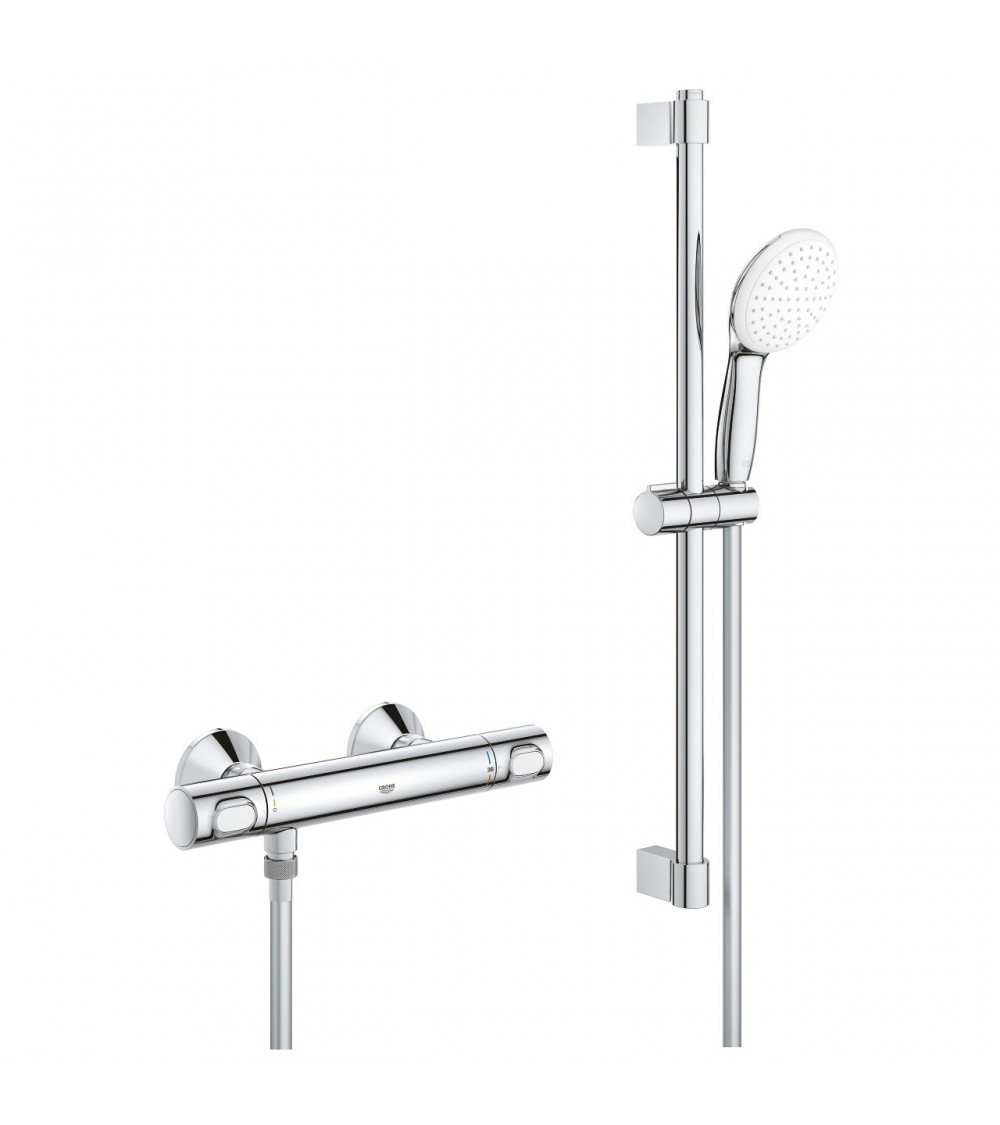 CONJUNTO DE DUCHA TERMOSTATICO GROHTHERM 500 CROMO GROHE